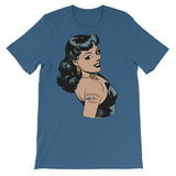 KENTUCKY WOMAN (tattooed) Unisex short sleeve t-shirt
