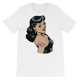KENTUCKY WOMAN (tattooed) Unisex short sleeve t-shirt