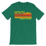 LOUISVILLE 80s - TONIGHT'S THE NIGHT Unisex short sleeve t-shirt