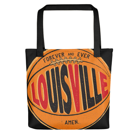 LOUISVILLE FOREVER AND EVER AMEN Tote bag