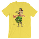 LUAU ROOM (distressed) Unisex short sleeve t-shirt