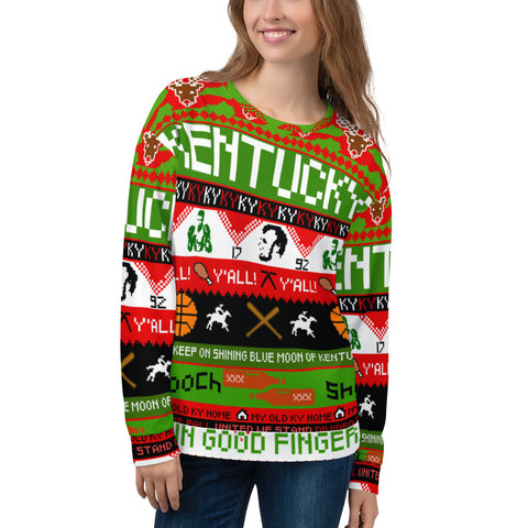 Kentucky Ugly Christmas Sweater (v2) Unisex Sweatshirt