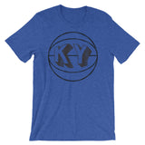 VINTAGE BASKETBALL KY (BLACK) Short-Sleeve Unisex T-Shirt