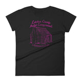 LETCHER CO. NUDIST CAMPGROUNDS Women's short sleeve t-shirt