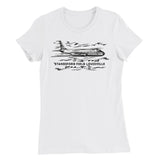 STANDIFORD FIELD AIRPORT Women’s Slim Fit T-Shirt