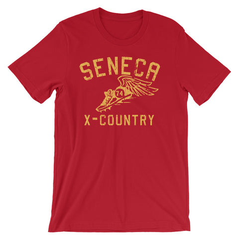 SENECA HIGH SCHOOL CROSS-COUNTRY Short-Sleeve Unisex T-Shirt