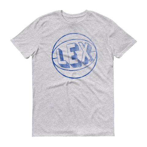 VINTAGE BASKETBALL LEX (BLUE) Short-Sleeve T-Shirt