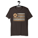 Bourbon Barrel Stave Short-Sleeve Unisex T-Shirt
