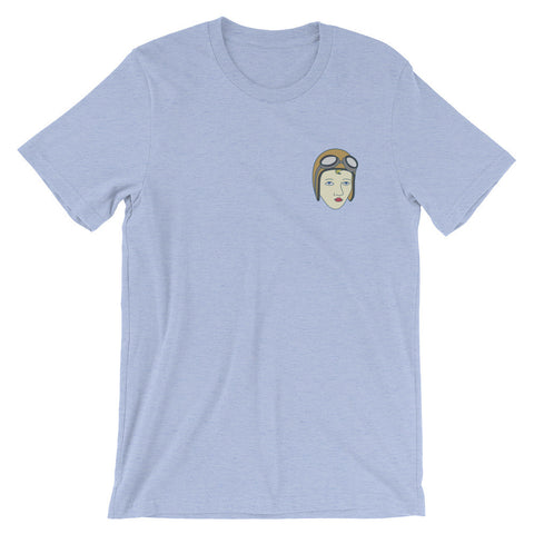 Bowman Field Goldfinger Pussy Galore (front + back print) Unisex short sleeve t-shirt