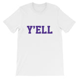 Y'ell Purple Short-Sleeve Unisex T-Shirt