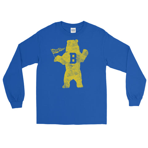 BROWN SCHOOL BEARS (v4) Long Sleeve T-Shirt