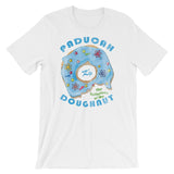 PADUCAH, BIRTHPLACE OF THE DOUGHNUT!! Unisex short sleeve t-shirt