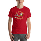 Rooster Run Chinese Short-Sleeve Unisex T-Shirt