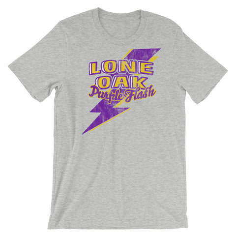 Lone Oak High School Purple Flash T-Shirt