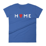 KENTUCKY IS MY HOME (red heart, white type) Women's short sleeve t-shirt