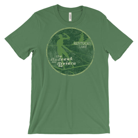 KENTUCKY LAKE - REDNECK RIVIERA Unisex short sleeve t-shirt