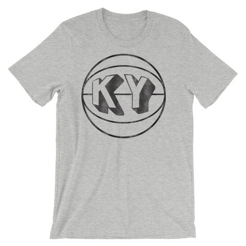 VINTAGE BASKETBALL KY (BLACK) Short-Sleeve Unisex T-Shirt