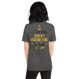 Deddens Highland Fling Short-Sleeve Unisex T-Shirt (Back side print)