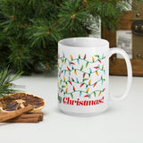 Merry Kentucky Christmas White glossy mug